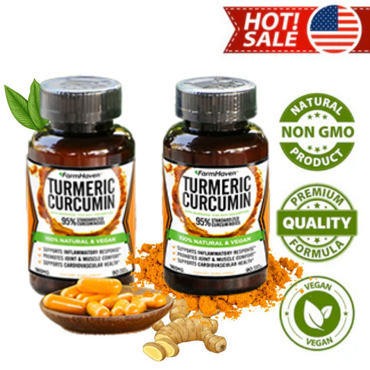 Turmeric Curcumin | Antiinflamatorio natural efectivo X2 X4