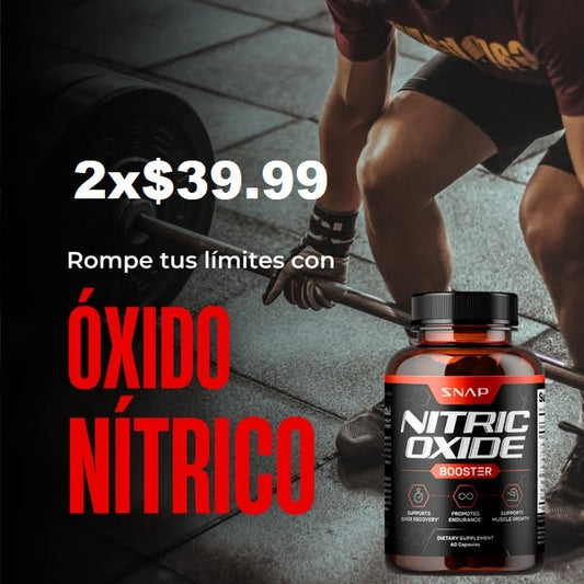 OXIDO NITRICO SNAP OFERTA X2 / OFERTA X4