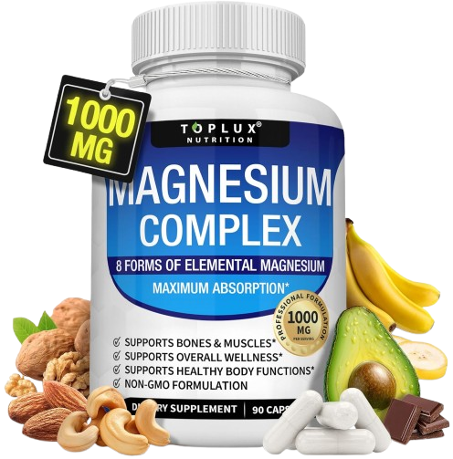 Toplex™ Complejo de Magnesio Ultra Potente 5 en 1 OFERTA PACK X2 / X4