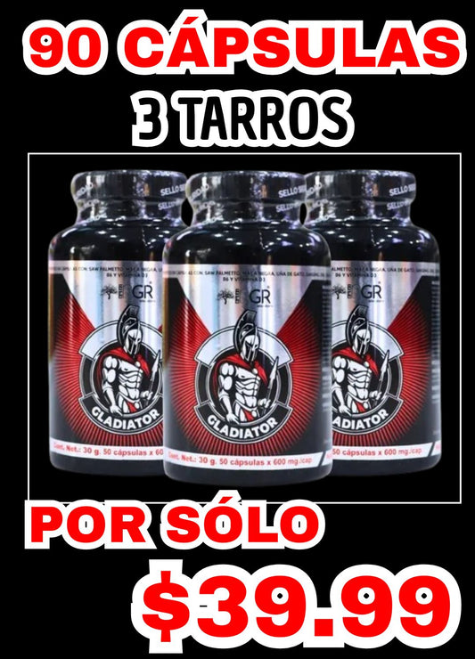 OFERTA MAXIMUS GLADIADOR PAGUE 2 Y RECIBE 3