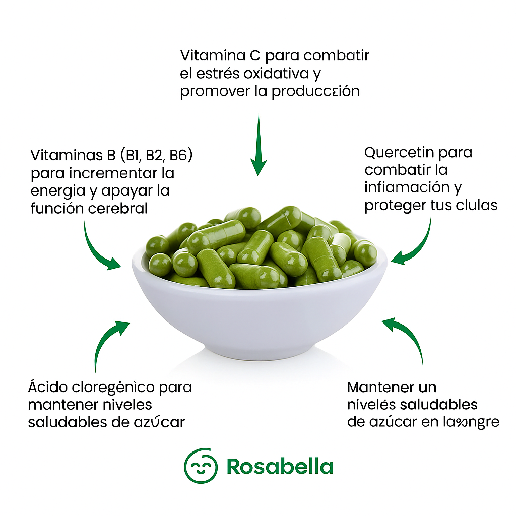 MORINGA ROSABELLA: Reduce el cortisol de forma natural X2 / X4