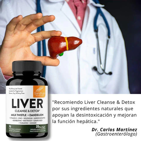 LIVER CLEANSE DETOX / DESINTOXIC TU HIGADO X2 X4