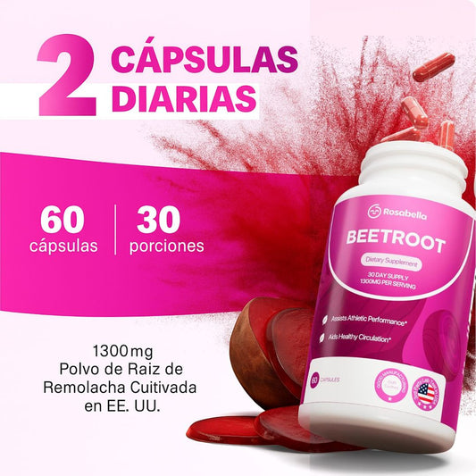 BETROOT ROSABELLA / MEJOR RENDIMIENTO EN HOMBRES