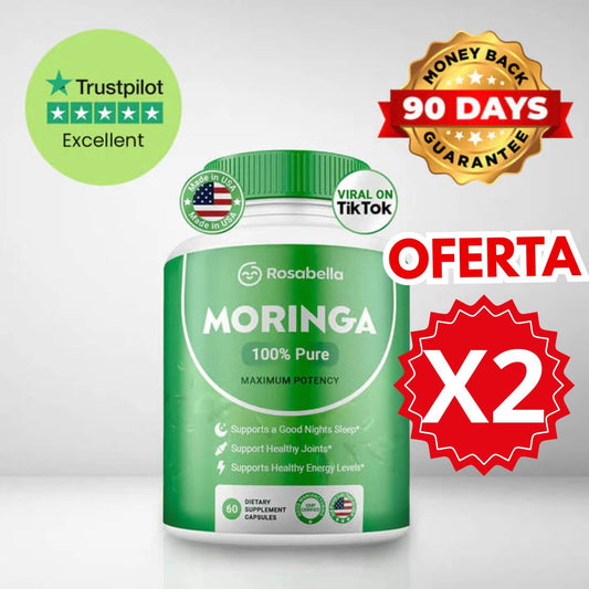 MORINGA ROSABELLA: Reduce el cortisol de forma natural X2 / X4